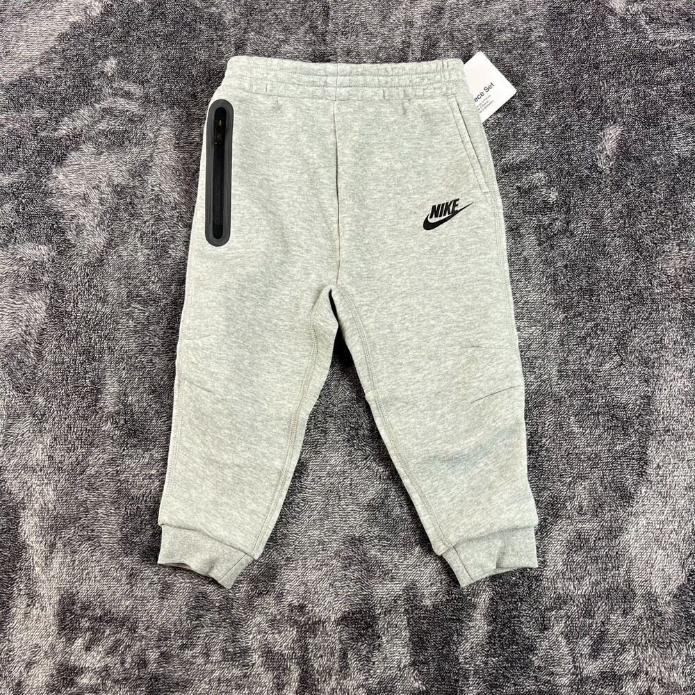 Nike Sportswear Tech Fleece Joggers 24 Month Gray Sweatpants NWT